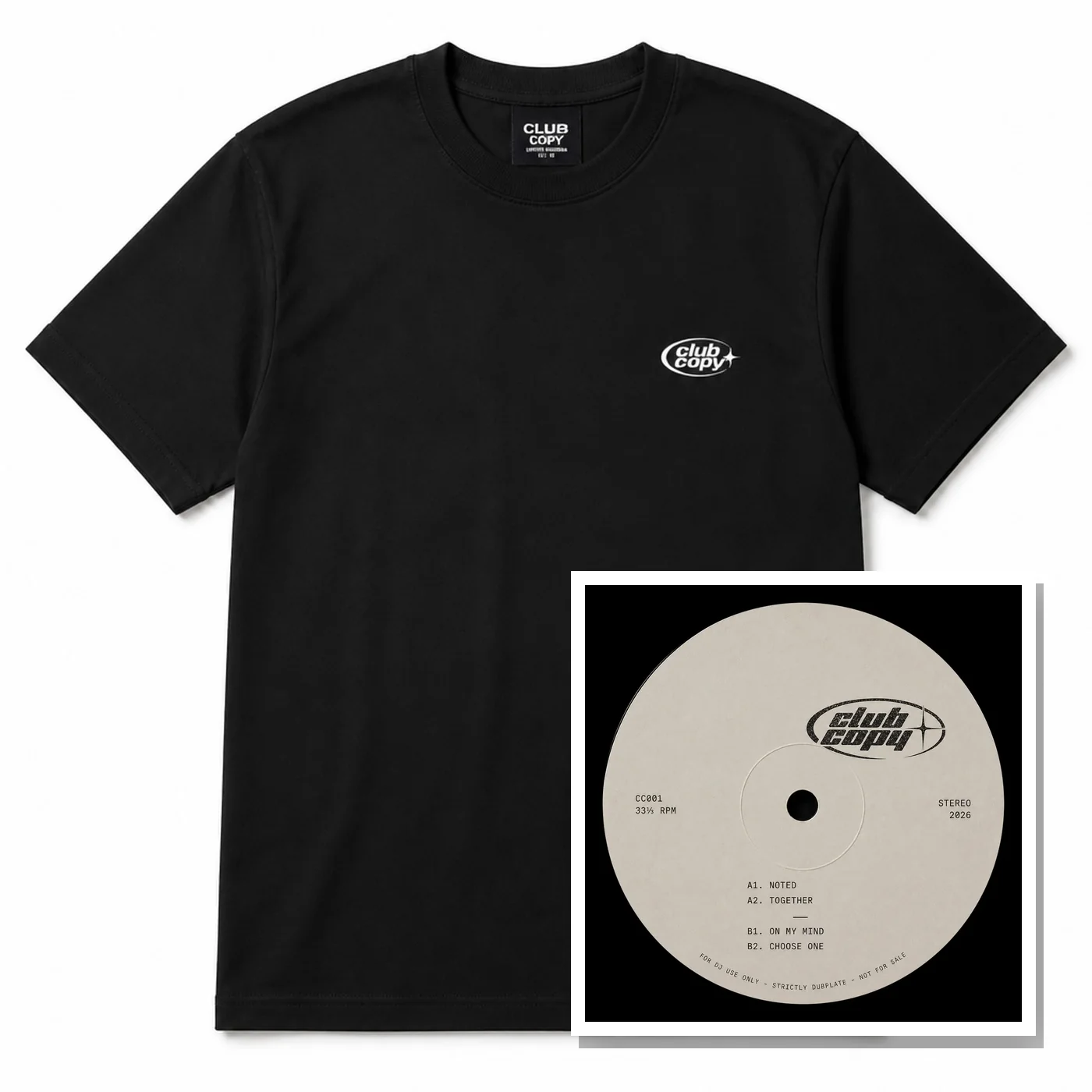 Bundle tee black with Together