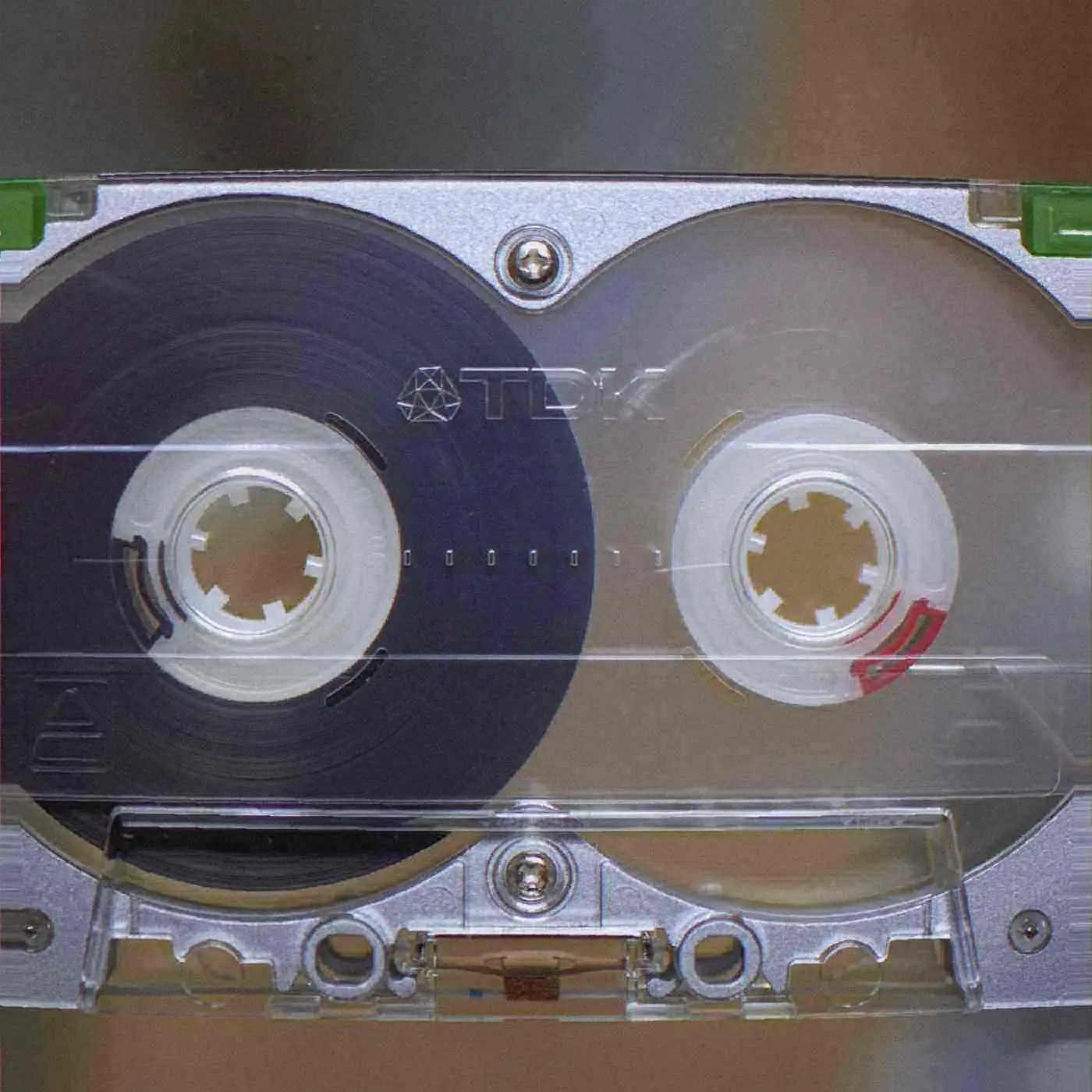 A TDK cassette, overhead. Photo: Scott Schiller, CC BY 2.0.