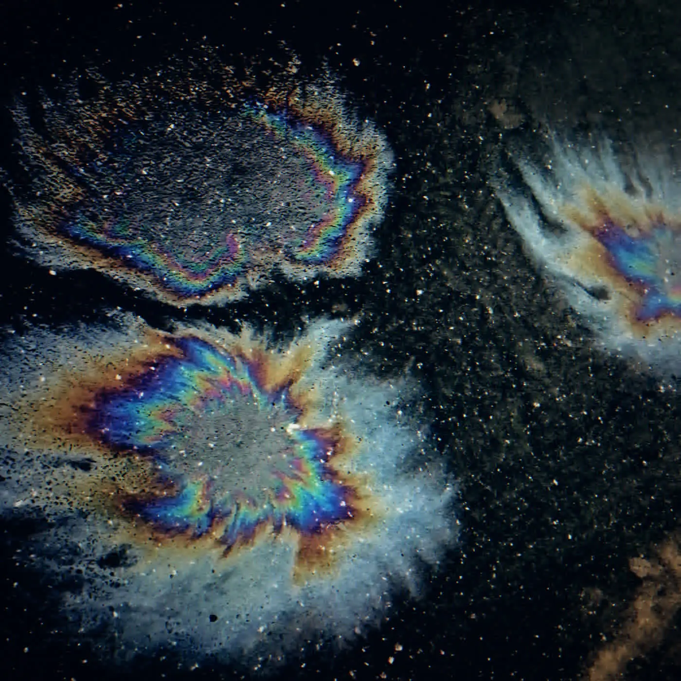 Oil on wet asphalt. Photo: Aniskov, CC BY 4.0.